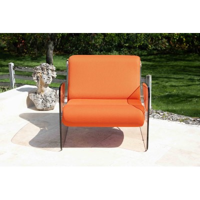 Fauteuil design MW03 en verre acrylique - Assise en mousse - Fait main en France. Fauteuil design MW03 en verre acrylique - Assise en mousse - Fait main en France.