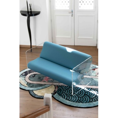 Designer-Sofa MW08 aus Acrylglas - Schaumstoffsitz - Handgefertigt in Frankreich. Designer-Sofa MW08 aus Acrylglas - Schaumstoffsitz - Handgefertigt in Frankreich.