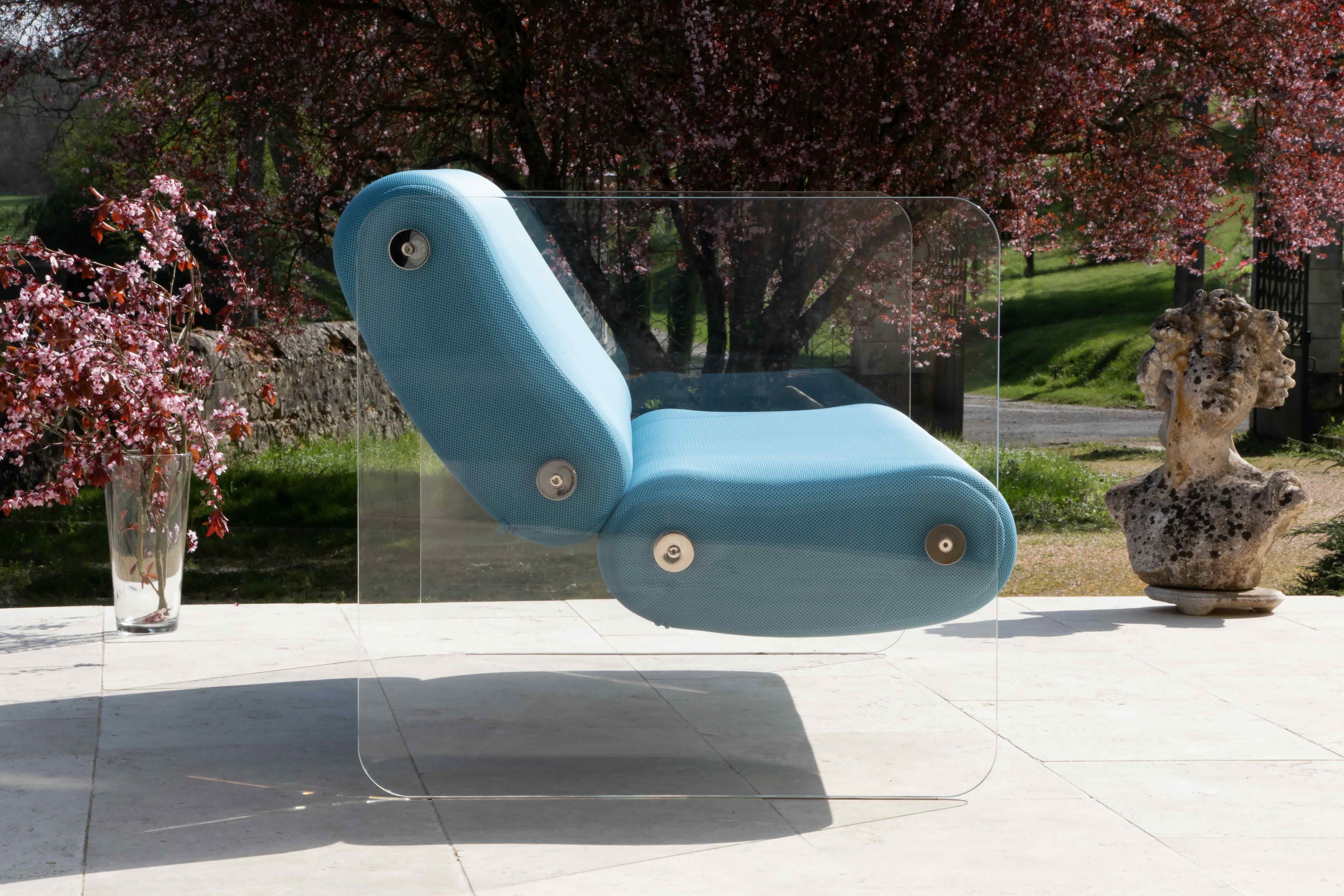 MW08 Design sofa - Foam Seat - Acrylic glass