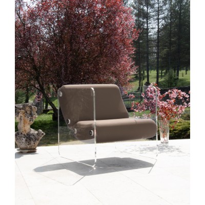Designer-Sessel MW08 aus Acrylglas - Schaumstoffsitz - Handgefertigt in Frankreich. Designer-Sessel MW08 aus Acrylglas - Schaumstoffsitz - Handgefertigt in Frankreich.