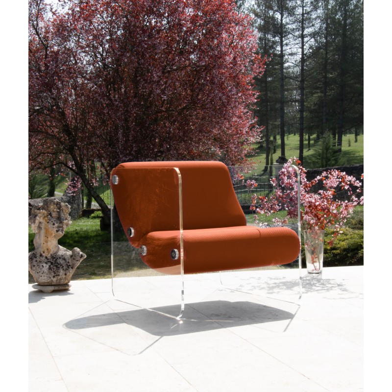 MW08 Design Armchair - Foam Seat - Acrylic glass MW08 Design Armchair - Foam Seat - Acrylic glass