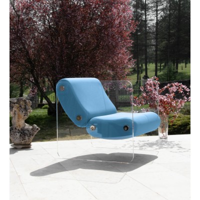 Designer-Sessel XL MW08 aus Acrylglas - Schaumstoffsitz - Handgefertigt in Frankreich. Designer-Sessel XL MW08 aus Acrylglas - Schaumstoffsitz - Handgefertigt in Frankreich.