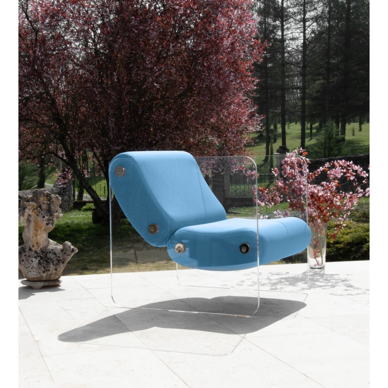 Designer-Sessel XL MW08 aus Acrylglas - Schaumstoffsitz - Handgefertigt in Frankreich. Designer-Sessel XL MW08 aus Acrylglas - Schaumstoffsitz - Handgefertigt in Frankreich.