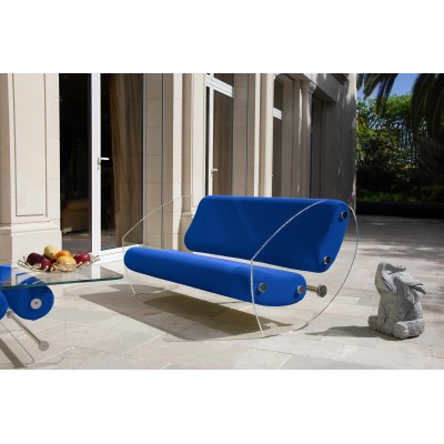 Designer-Sofa MW07 aus Acrylglas - Schaumstoffsitz - Handgefertigt in Frankreich. Designer-Sofa MW07 aus Acrylglas - Schaumstoffsitz - Handgefertigt in Frankreich.