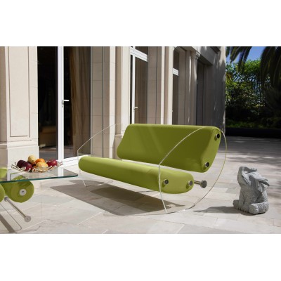 Designer-Sofa MW07 aus Acrylglas - Schaumstoffsitz - Handgefertigt in Frankreich. Designer-Sofa MW07 aus Acrylglas - Schaumstoffsitz - Handgefertigt in Frankreich.