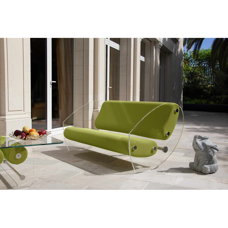 MW07 Design sofa - Foam Seat - Acrylic glass