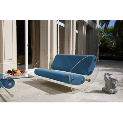 Designer-Sofa MW07 aus Acrylglas - Schaumstoffsitz - Handgefertigt in Frankreich. Designer-Sofa MW07 aus Acrylglas - Schaumstoffsitz - Handgefertigt in Frankreich.