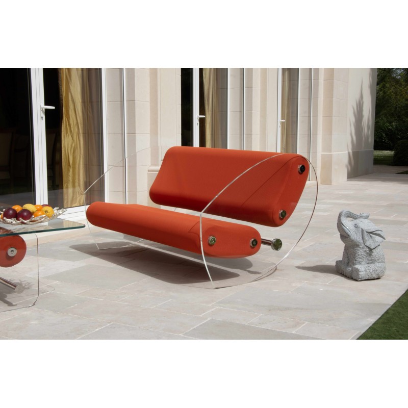MW07 Design sofa - Foam Seat - Acrylic glass MW07 Design sofa - Foam Seat - Acrylic glass
