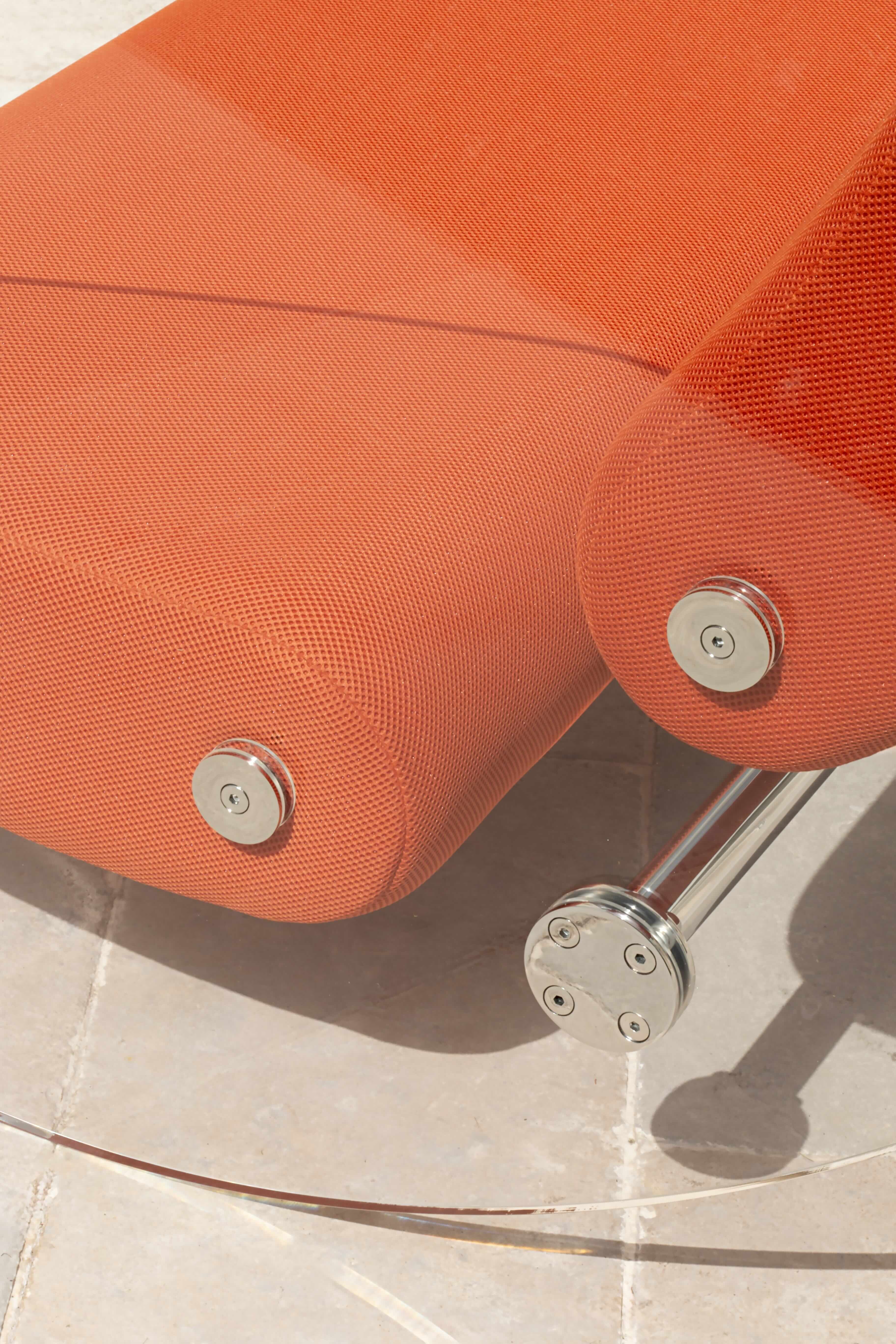 MW07 Design sofa - Foam Seat - Acrylic glass