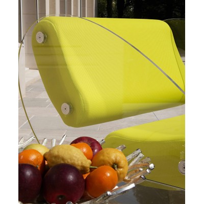 Fauteuil design MW07 en verre acrylique - Assise en mousse - Fait main en France. Fauteuil design MW07 en verre acrylique - Assise en mousse - Fait main en France.