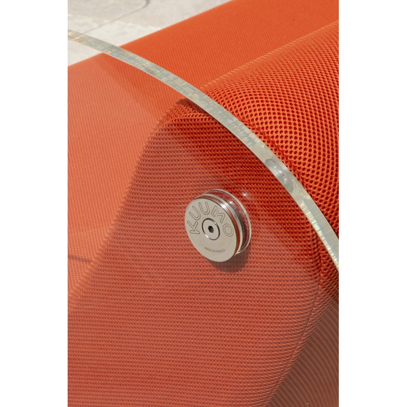 Designer-Sofa MW07 aus Acrylglas - Schaumstoffsitz - Handgefertigt in Frankreich.