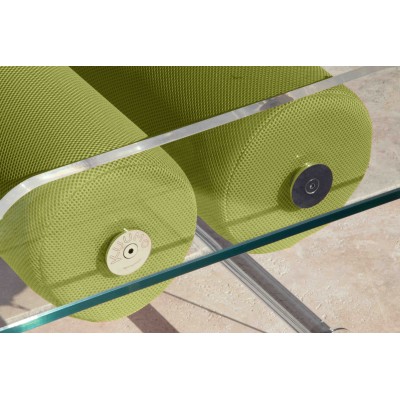 Handgemachter MW Design Tisch aus Glas in Frankreich. Von Olivier Santini. Handgemachter MW Design Tisch aus Glas in Frankreich. Von Olivier Santini.