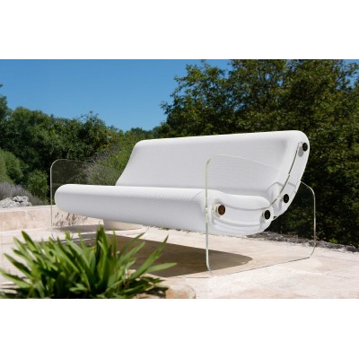 Designer-Sofa MW01 aus Acrylglas - Schaumstoffsitz - Handgefertigt in Frankreich. Designer-Sofa MW01 aus Acrylglas - Schaumstoffsitz - Handgefertigt in Frankreich.