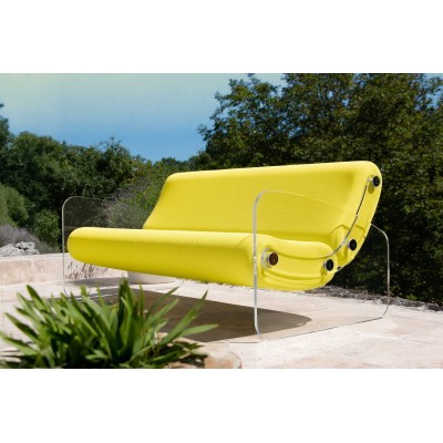 Designer-Sofa MW01 aus Acrylglas - Schaumstoffsitz - Handgefertigt in Frankreich. Designer-Sofa MW01 aus Acrylglas - Schaumstoffsitz - Handgefertigt in Frankreich.