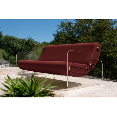 Designer-Sofa MW01 aus Acrylglas - Schaumstoffsitz - Handgefertigt in Frankreich. Designer-Sofa MW01 aus Acrylglas - Schaumstoffsitz - Handgefertigt in Frankreich.