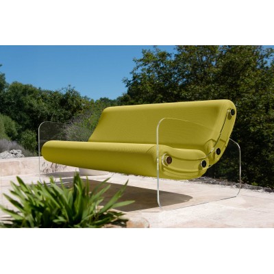 Designer-Sofa MW01 aus Acrylglas - Schaumstoffsitz - Handgefertigt in Frankreich. Designer-Sofa MW01 aus Acrylglas - Schaumstoffsitz - Handgefertigt in Frankreich.