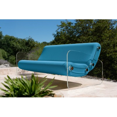 Designer-Sofa MW01 aus Acrylglas - Schaumstoffsitz - Handgefertigt in Frankreich. Designer-Sofa MW01 aus Acrylglas - Schaumstoffsitz - Handgefertigt in Frankreich.