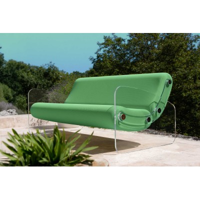 Designer-Sofa MW01 aus Acrylglas - Schaumstoffsitz - Handgefertigt in Frankreich. Designer-Sofa MW01 aus Acrylglas - Schaumstoffsitz - Handgefertigt in Frankreich.