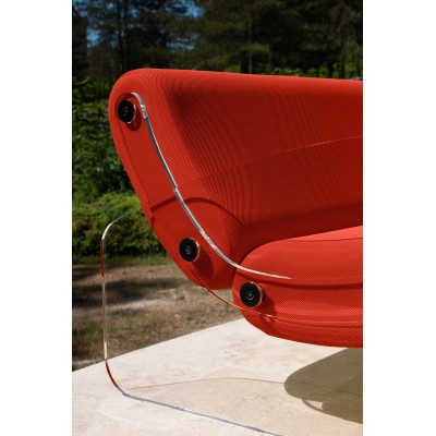 Designer-Sofa MW01 aus Acrylglas - Schaumstoffsitz - Handgefertigt in Frankreich. Designer-Sofa MW01 aus Acrylglas - Schaumstoffsitz - Handgefertigt in Frankreich.