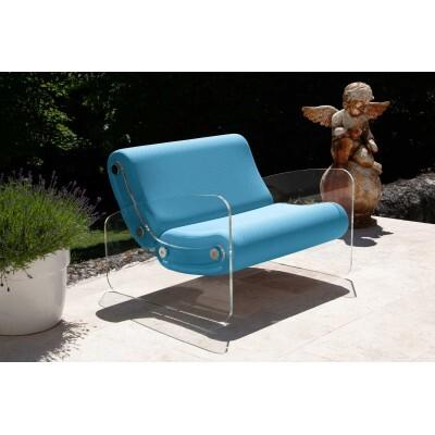 Design Sessel für den Außen und Innenbereich MW03 XL - Sitzfläche aus Schaumstoff - Handgefertigt in Frankreich.