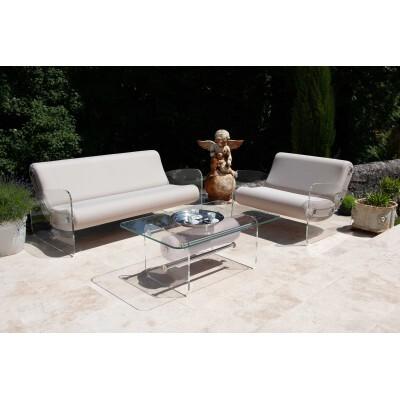 Fauteuil design intérieur et extérieur MW03 XL - Assise en mousse - Fabriqué à la main en France.