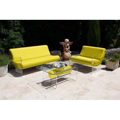 Fauteuil design intérieur et extérieur MW03 XL - Assise en mousse - Fabriqué à la main en France.
