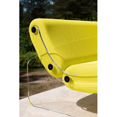 Fauteuil XL design MW03 en verre acrylique - Assise en mousse - Fait main en France. Fauteuil XL design MW03 en verre acrylique - Assise en mousse - Fait main en France.