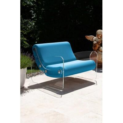 Design Sessel für den Außen und Innenbereich MW03 XL - Sitzfläche aus Schaumstoff - Handgefertigt in Frankreich.
