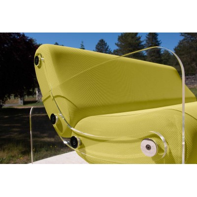 Fauteuil XL design MW03 en verre acrylique - Assise en mousse - Fait main en France. Fauteuil XL design MW03 en verre acrylique - Assise en mousse - Fait main en France.