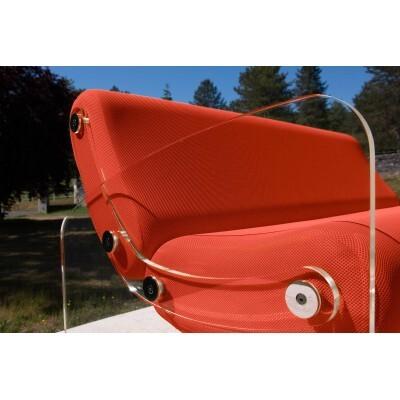 Design Sessel für den Außen und Innenbereich MW03 XL - Sitzfläche aus Schaumstoff - Handgefertigt in Frankreich.