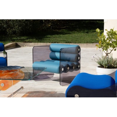 MW01 Design armchair - Foam Seat - Bronze PMMA MW01 Design armchair - Foam Seat - Bronze PMMA
