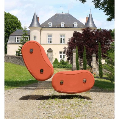 Fauteuil design MW06 en verre acrylique - Fait main en France. Fauteuil design MW06 en verre acrylique - Fait main en France.