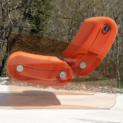 MW03 Design armchair - Foam Seat - Bronze acrylic glass MW03 Design armchair - Foam Seat - Bronze acrylic glass