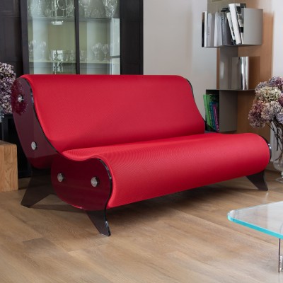 Sofa MW06 Design - Acrylic glass - Handmade in France. Sofa MW06 Design - Acrylic glass - Handmade in France.