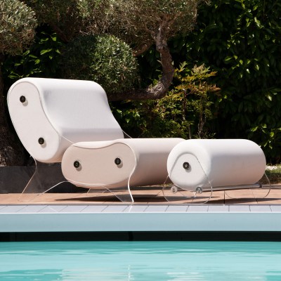Design-Sessel MW06 aus Acrylglas - Handgefertigt in Frankreich.