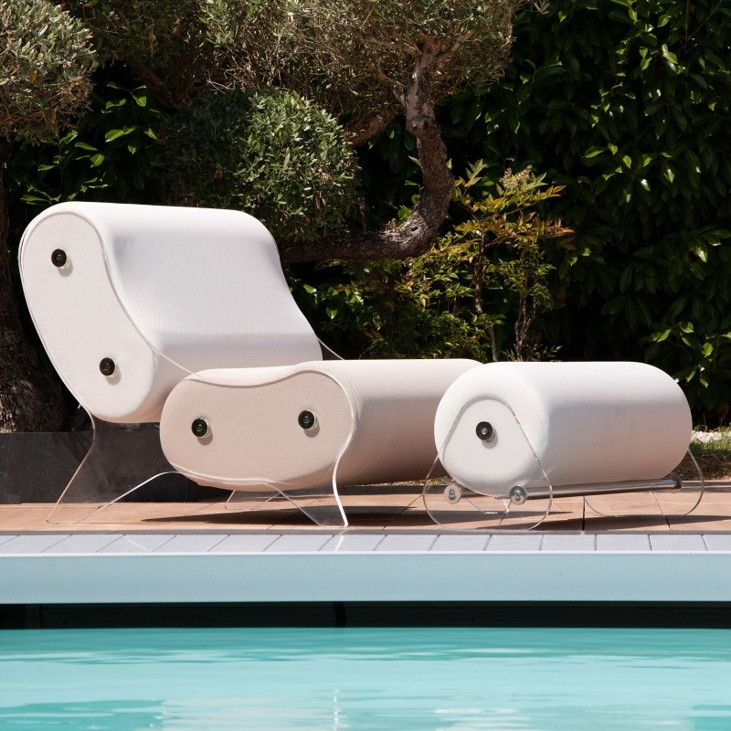 Design-Sessel MW06 aus Acrylglas - Handgefertigt in Frankreich.