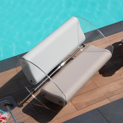 MW07 Design sofa - Foam Seat - Acrylic glass