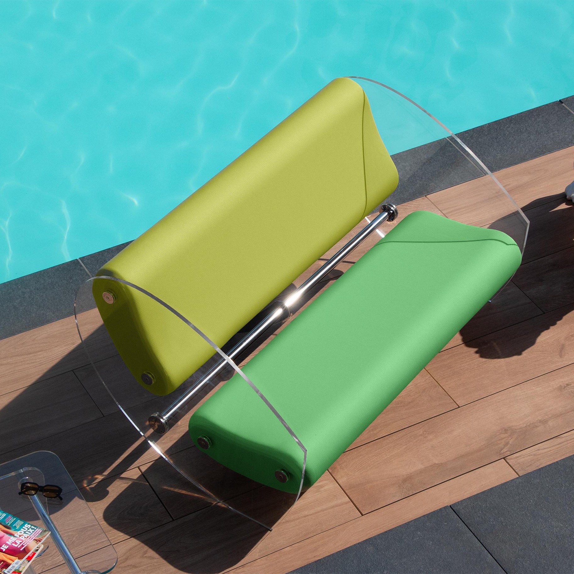 MW07 Design sofa - Foam Seat - Acrylic glass