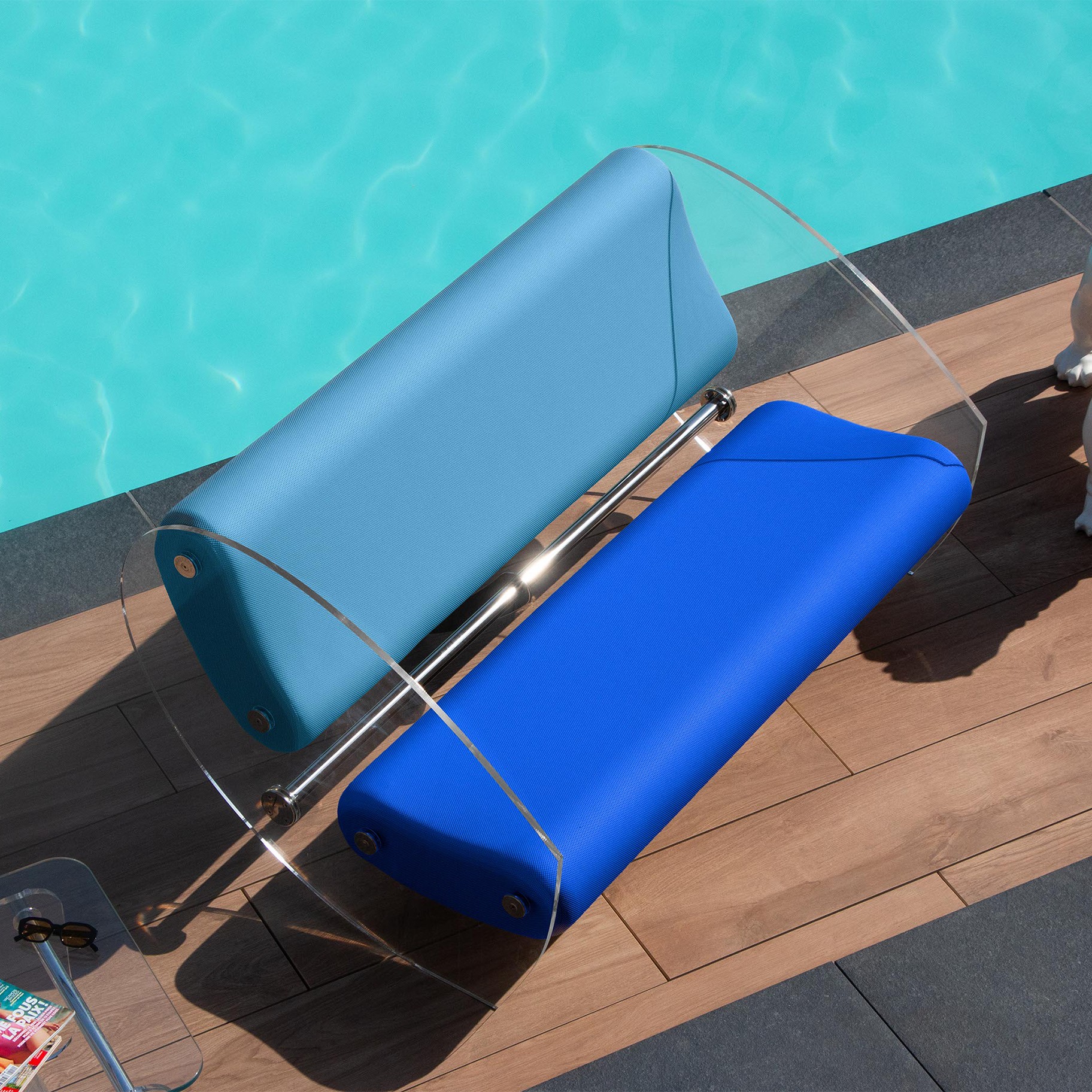 MW07 Design sofa - Foam Seat - Acrylic glass