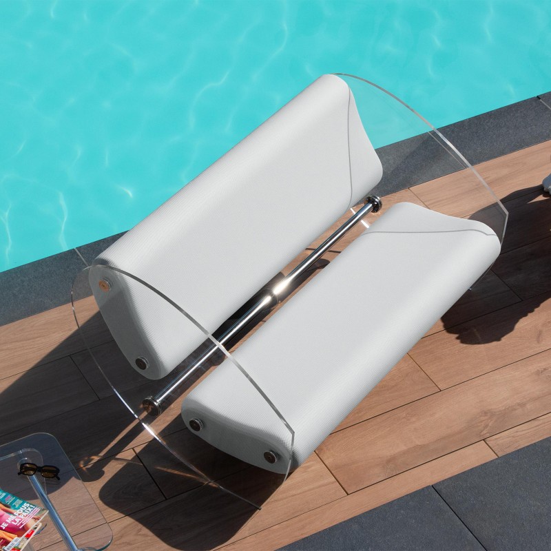 MW07 Design sofa - Foam Seat - Acrylic glass