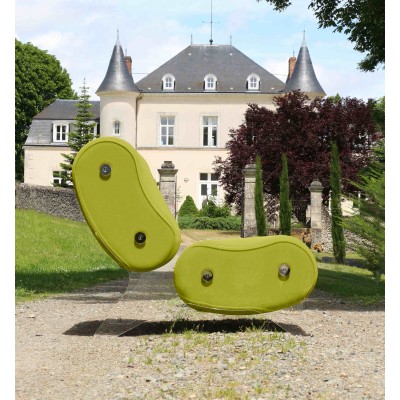 Fauteuil design MW06 en verre acrylique - Fait main en France. Fauteuil design MW06 en verre acrylique - Fait main en France.