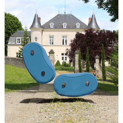 Fauteuil design MW06 en verre acrylique - Fait main en France. Fauteuil design MW06 en verre acrylique - Fait main en France.