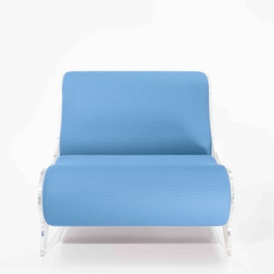 Fauteuil design MW06 en verre acrylique - Fait main en France. Fauteuil design MW06 en verre acrylique - Fait main en France.