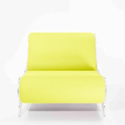 Armchair MW06 Design - acrylic glass - Handmade in France.