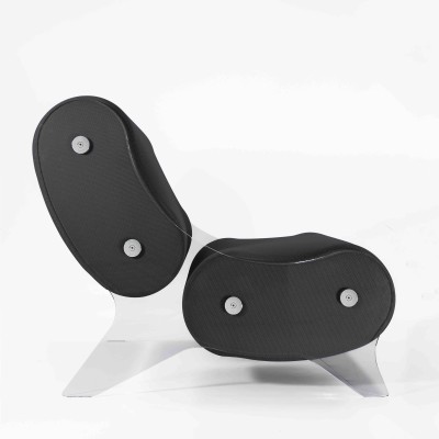 Fauteuil design MW06 en verre acrylique - Fait main en France. Fauteuil design MW06 en verre acrylique - Fait main en France.