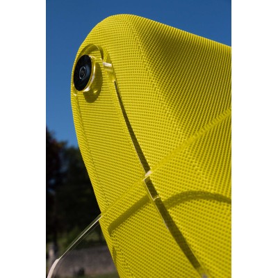 MW03 Design armchair - Foam Seat - transparent acrylic glass