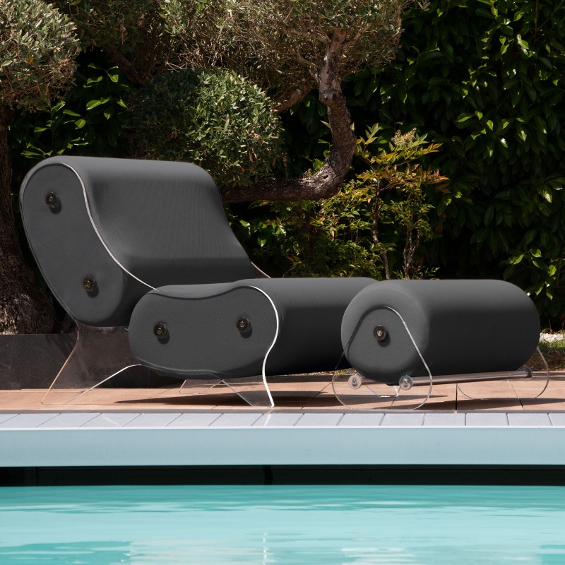 Armchair MW06 Design - acrylic glass - Handmade in France.