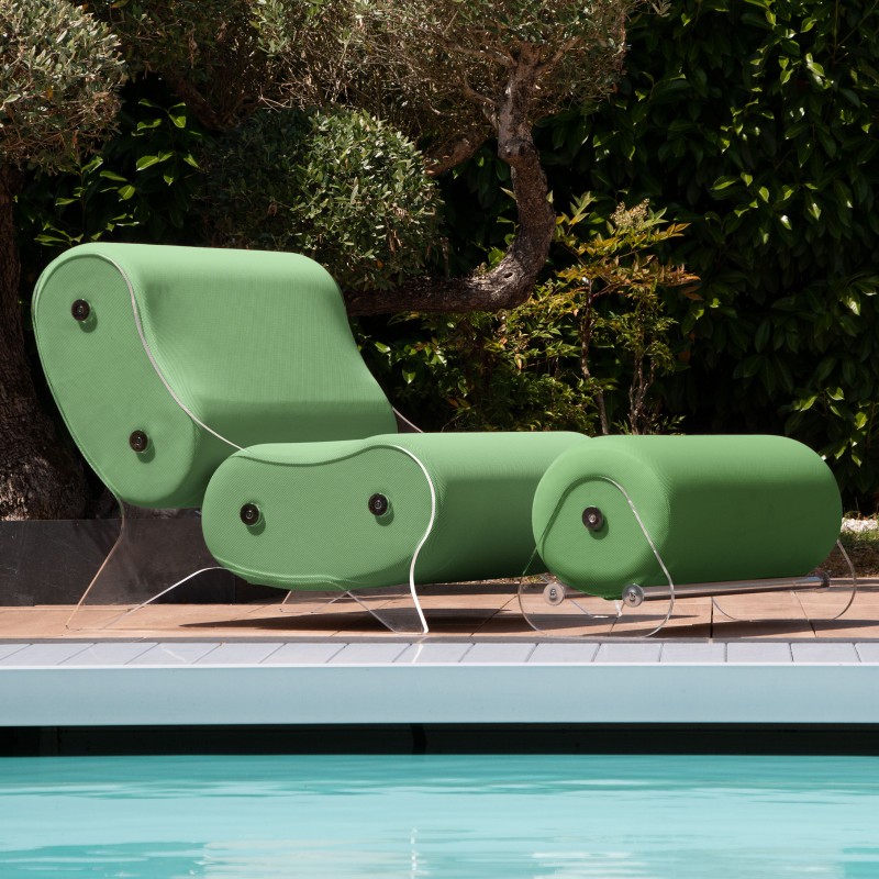 Armchair MW06 Design - acrylic glass - Handmade in France.