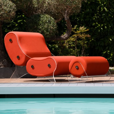 Armchair MW06 Design - acrylic glass - Handmade in France.