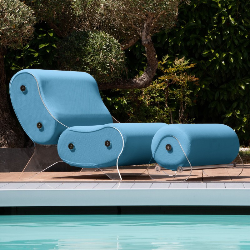 Armchair MW06 Design - acrylic glass - Handmade in France.